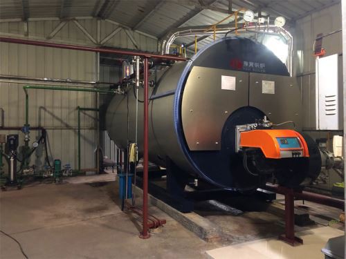 WNS Oil Fire Tube Οριζόντιος Βιομηχανικός λέβητας εξοικονόμησης ενέργειας ατμού
