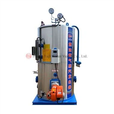500kg/h 1t/h Βιομηχανικός λέβητας ατμού καυσίμου πετρελαίου βιομηχανικής κάθετης σωλήνας